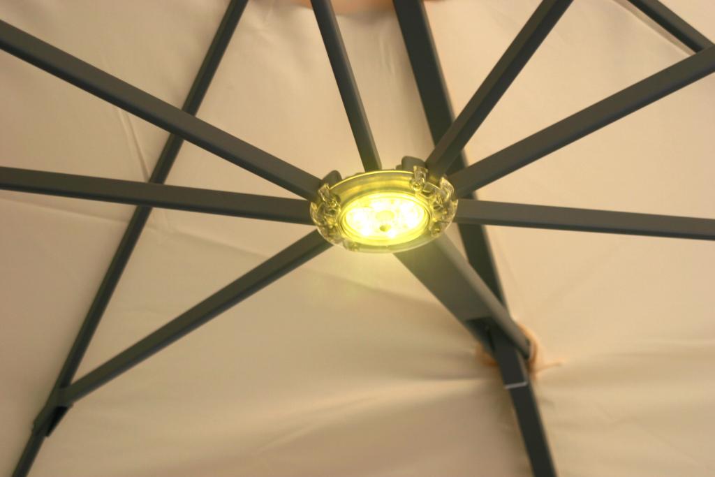 Grand parasol déporté pour restaurant Prostor P6 PROSTOR